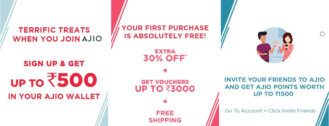 Ajio Spin and Win Points & Discount Coupons- Get Discount Up to 80%